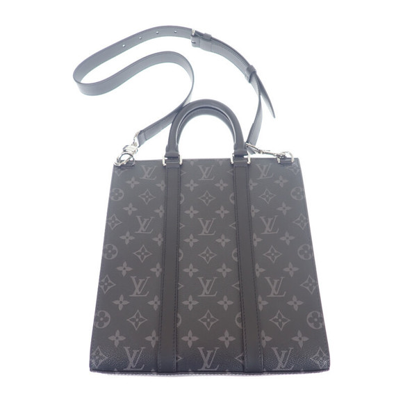 Louis Vuitton Sac Plat Cross Handbag Tote Bag Black - Picture 2 of 7